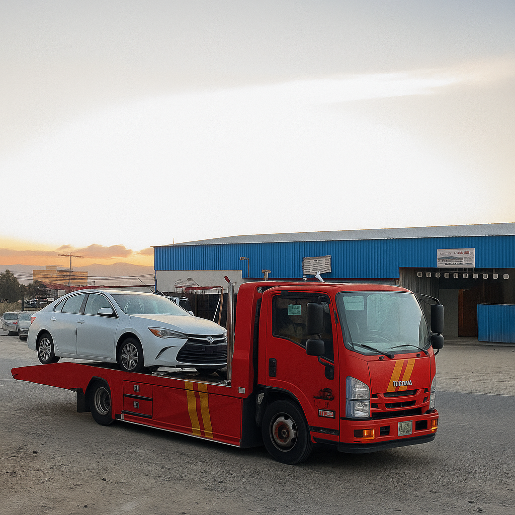 سطحة هيدروليك داخل الدمام